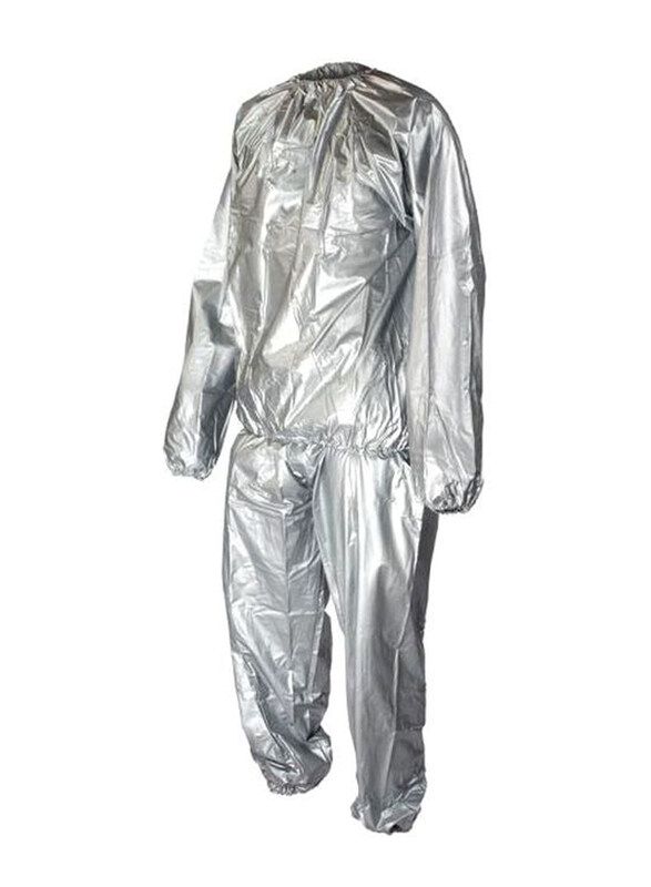 

Generic Slimming Sauna Suit, XXXXL, Silver