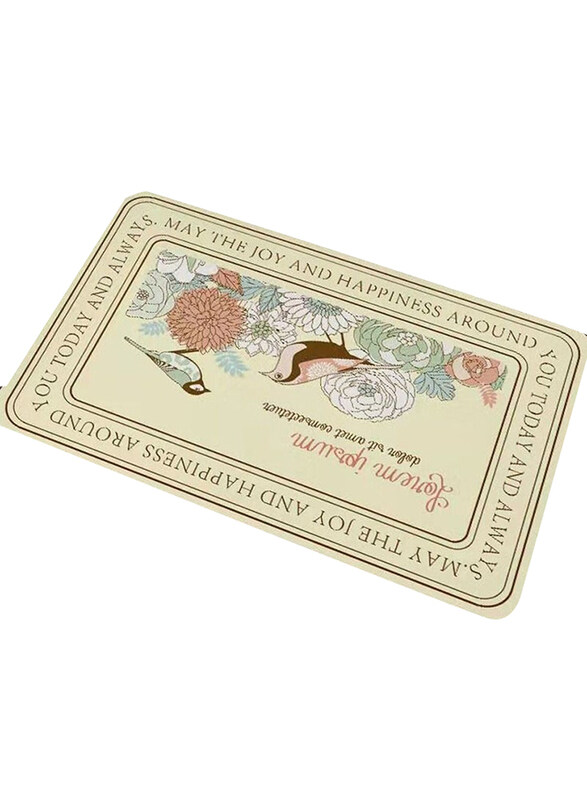 

DubaiGallery Entrance Doormat, Yellow