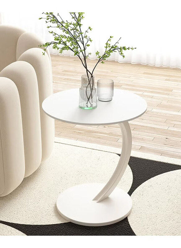 

DubaiGallery C Shape Side Table, White