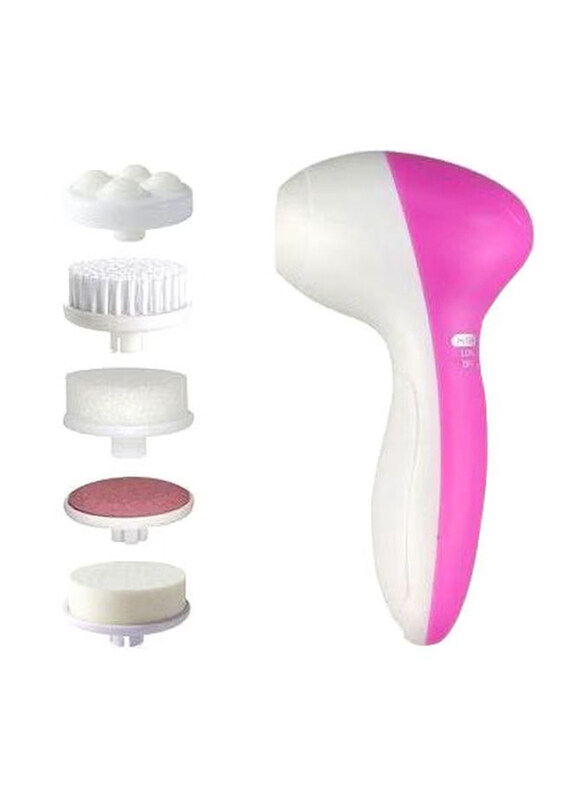 

Generic 5-In-1 Beauty Care Massager Set, White/Purple