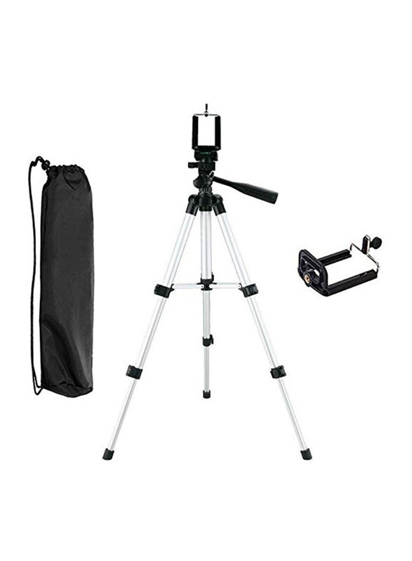 

NA Portable Flexible Tripod, Silver/Black