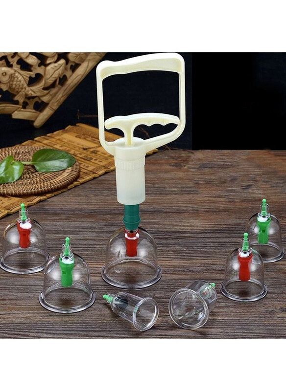 

Generic Health Care Hijama Vacuum Portable Body Relaxation Massage Therapy Kit Cupping Cups