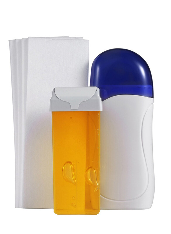 

DubaiGallery Waxing Kit Set, Yellow/Blue/White, 3 Pieces