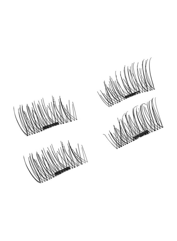 

Generic 3D Magnetic False Eyelashes, 2 Pair, Black