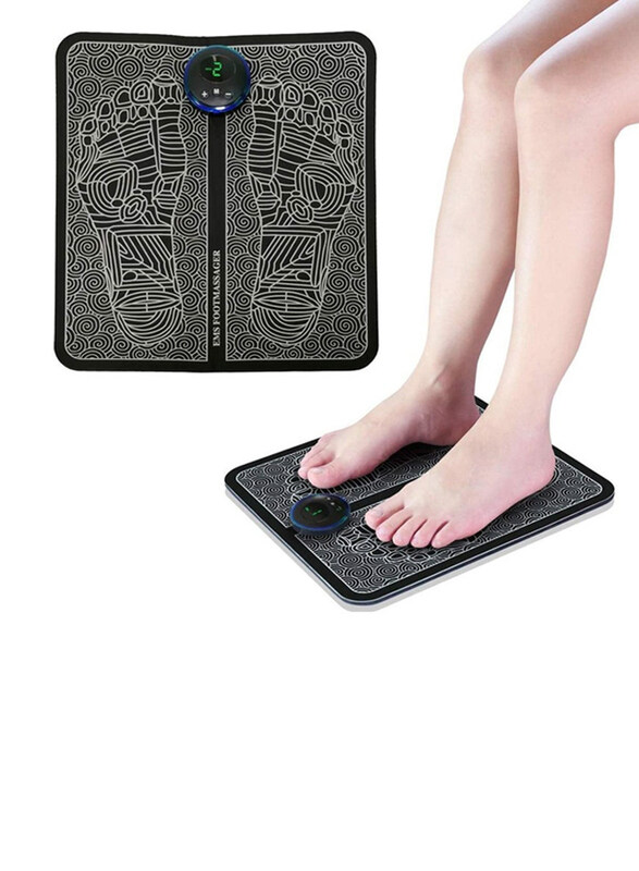 

DubaiGallery Electric Foot Massager Wireless EMS Massage Machine, Black