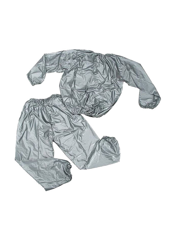 

Yoga Fitness Small/Medium Sauna Suit, Silver