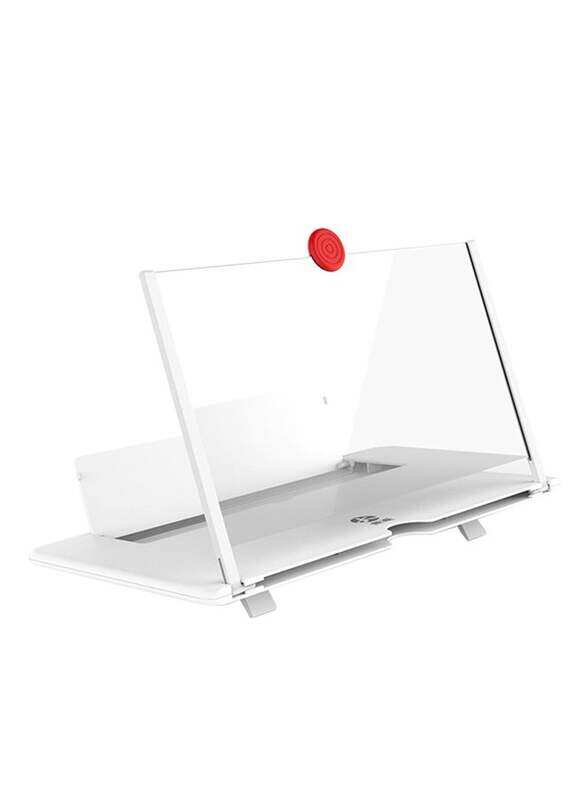 

Unspecified KKMoon 3D Effect Large Screen Magnifier With Desk Holder, White