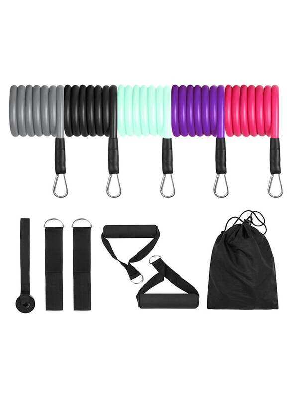 

Generic Resistance Bands Set, 11-Piece, Multicolour