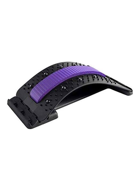 

XiuWoo Adjustable Back Stretcher Device with Magnetic Points, T3, Black/Purple