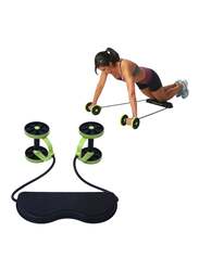 Abdominal Exercise Machine, 1KG, Black/Green