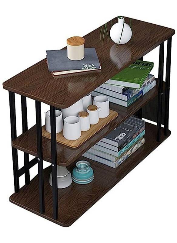 

DubaiGallery Console Desks Dining Table, Brown/Black