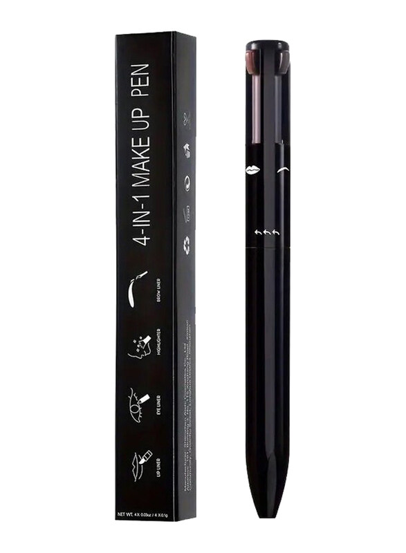 

DubaiGallery 4-in-1 Make-Up Stifts for Women Makeup Pen, Black