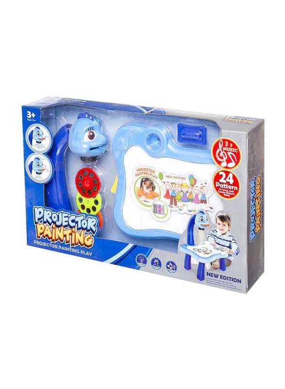 

Generic Projector Painting Play Set, Ages 3+, Blue/Red/White