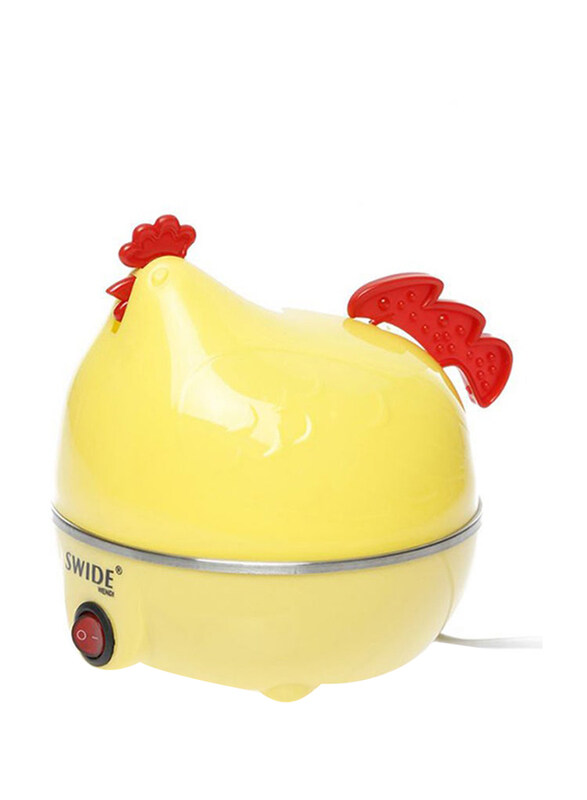 

Generic Portable Egg Cooker, 360W, Yellow/Red
