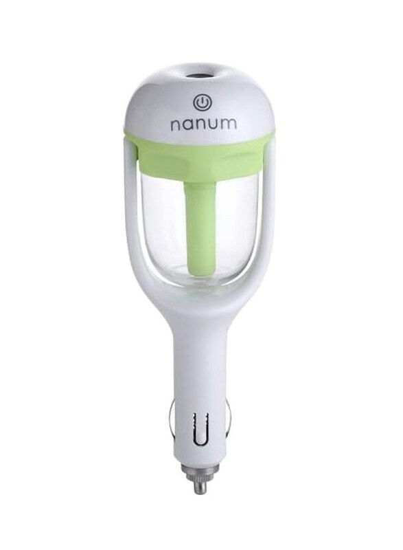 

Nanum Car Humidifier, White/Green
