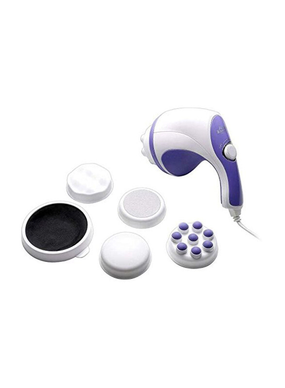 

As Seen On Tv Body Slimming Massager Set, White/Purple