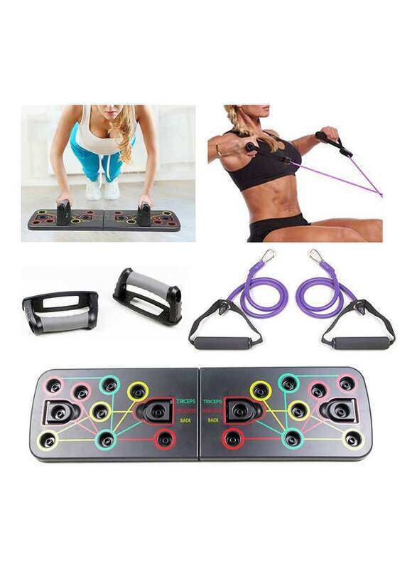 

Generic Multi-Function Foldable Push Up Board System, Multicolour