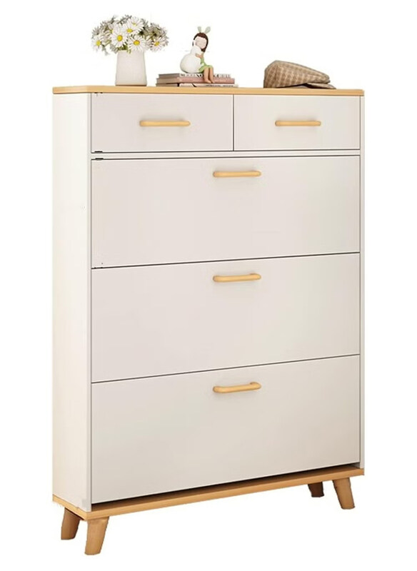 

DubaiGallery 4-Tier Household Shoe Rack, White