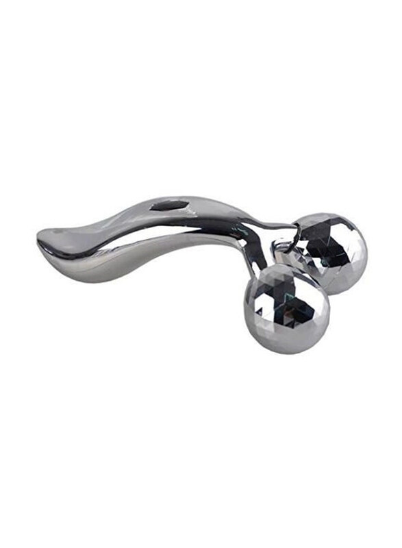 

Generic 3D Roller 360 Degree Facial Slimming Massager, Chrome