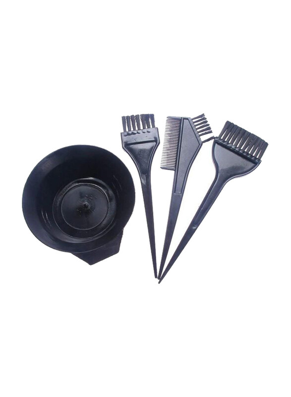 

Leysin Hair Coloring Dye Brush with Bowl Set, Black