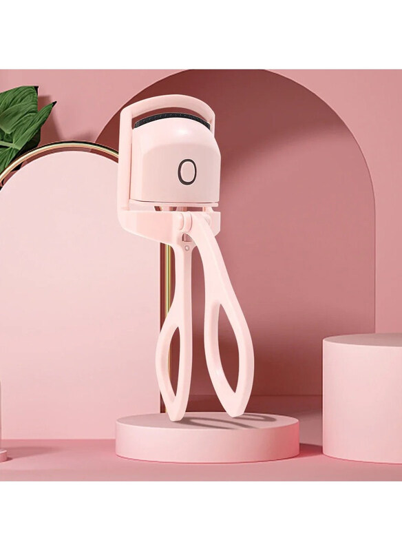 

DubaiGallery Portable Heated Thermal Eyelash Curler, Pink