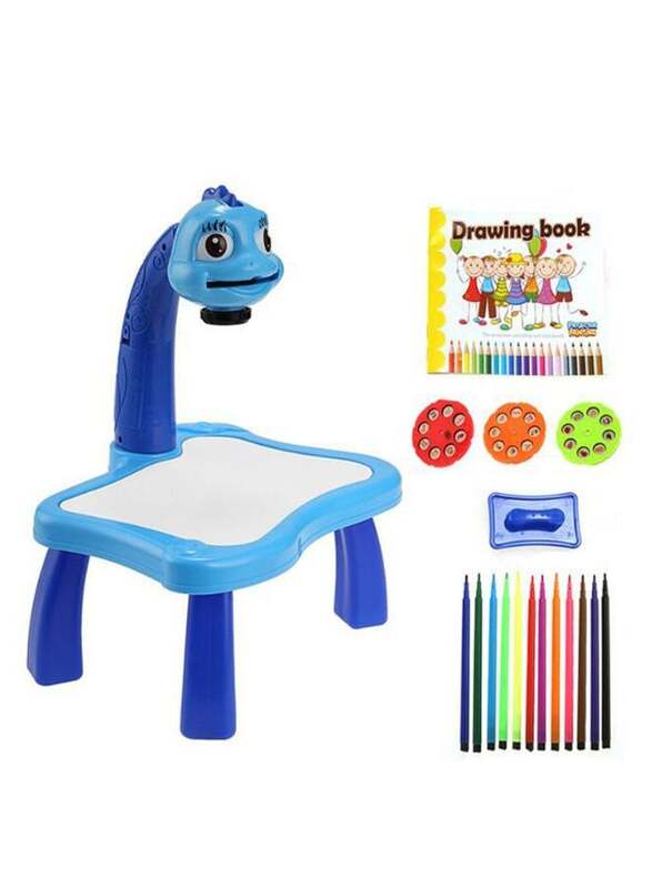 

Generic Frozen Desk & Projector Painting Drawing Set, Ages 3+, Blue/White