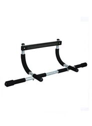 Iron Gym Total Upper Body Workout Bar, 9cm, Black/Silver