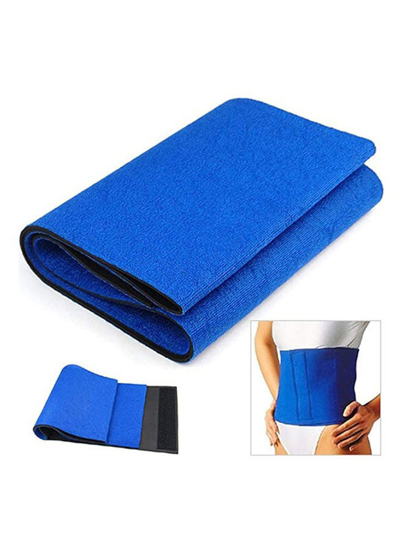 

Generic Stomach Belly Burner Weight Loss Exercise Belt, Blue