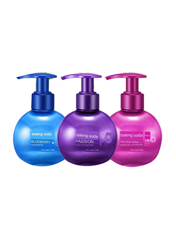 

Passion Baking Soda Stain Removal Whitening Mouthwash, Assorted Colour