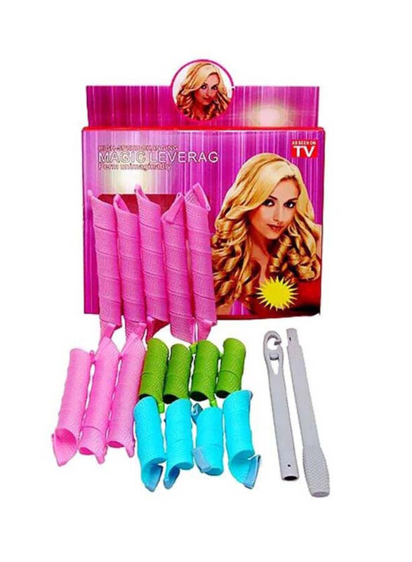 

Magic Leverag Roller Set, 18 Pieces, Multicolour