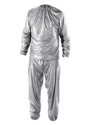 Slimming Sauna Suit, XXL, Silver