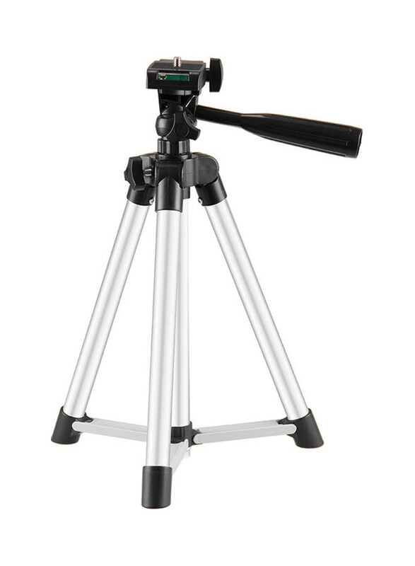 

NA Hight Adjustable Tripod Stand, D9163-50, Silver/Black