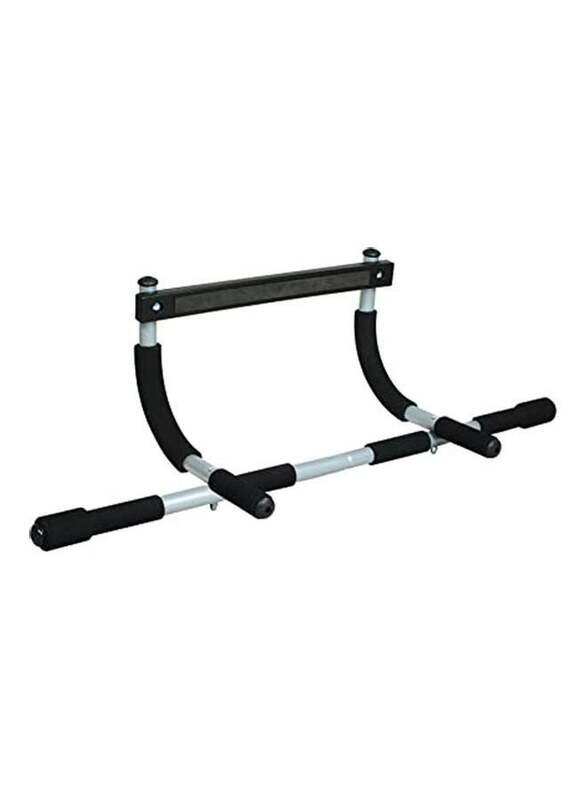 

Generic Iron Gym Total Upper Body Work Out Bar, Black/Silver