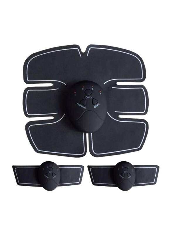 

Generic EMS Toner Charmener Fitness Belt, 3 Pieces, Black