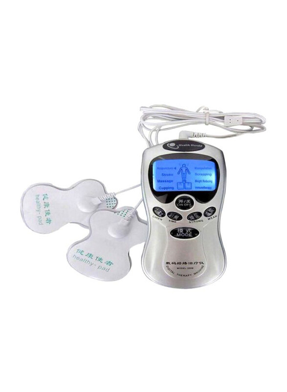 

Generic 10-in-1 Portable Digital Therapy Electrode Machine, White