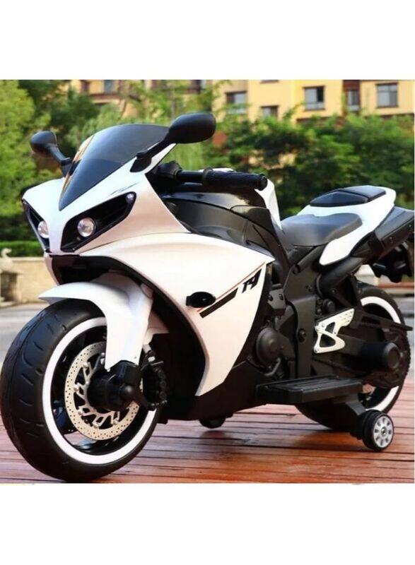 

Generic Charging Motorbike Ride-On Toy for Kids, Ages 6+, White