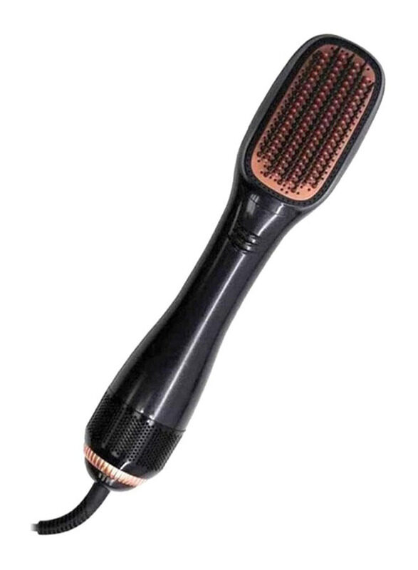 

DubaiGallery 2 in 1 Multifunctional Hair Dryer Volumizer Rotating Hot Hair Brush, Black