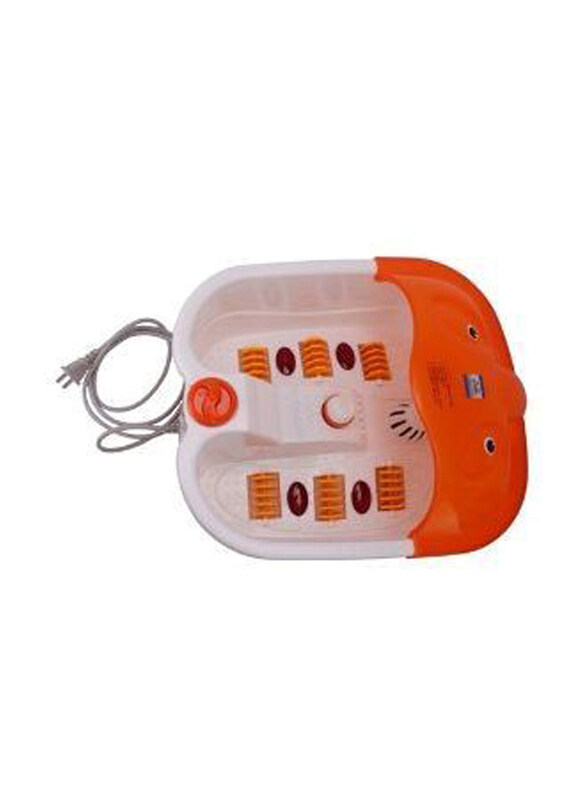 

Generic Electric Foot Massager, Orange/White