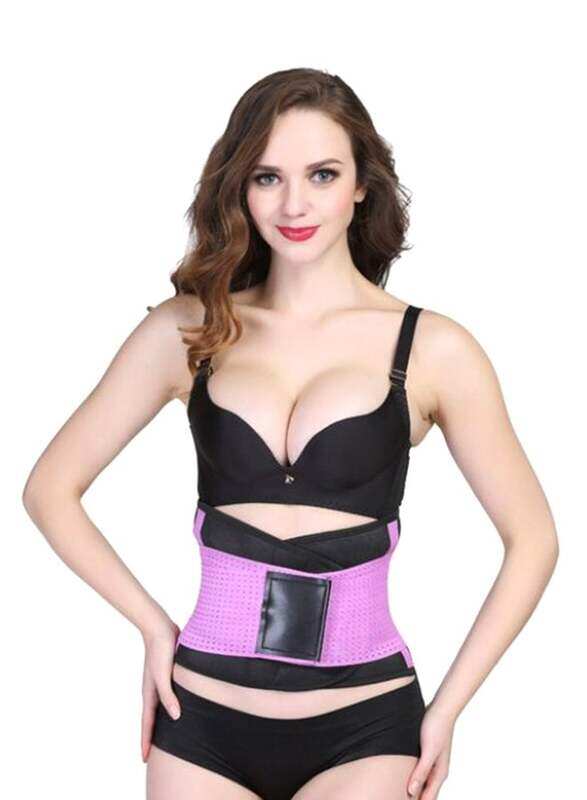 

Generic Abdomen Fat Burning Belt, Large, Purple