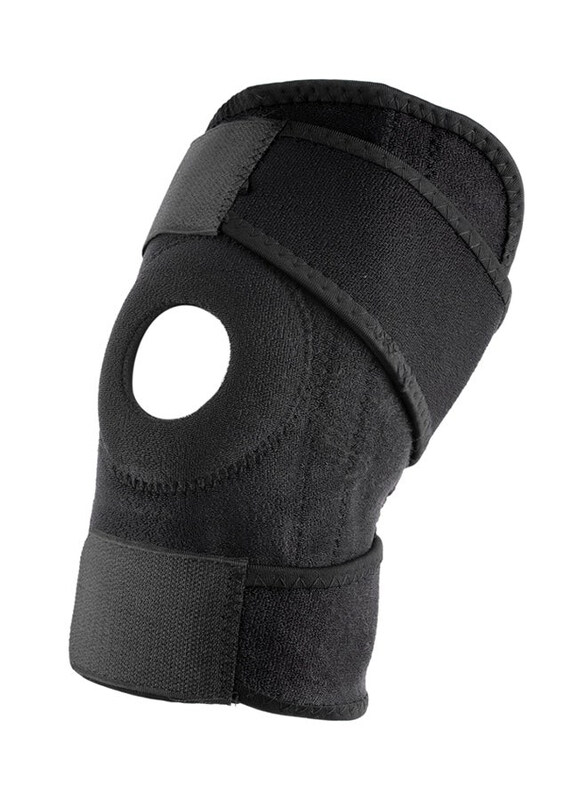 

Generic Adjustable Knee Brace Protector, Black