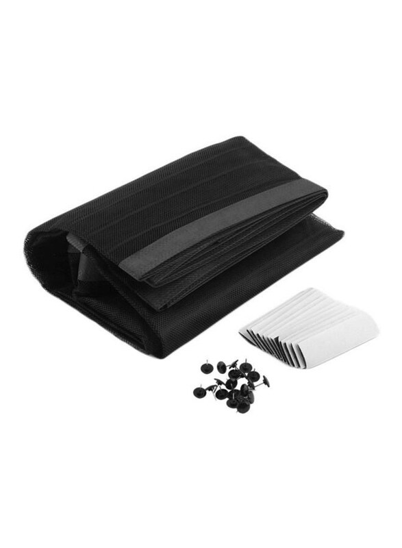 

Generic Anti Mosquito Magnetic Door Screen, FL2180, Black/Grey