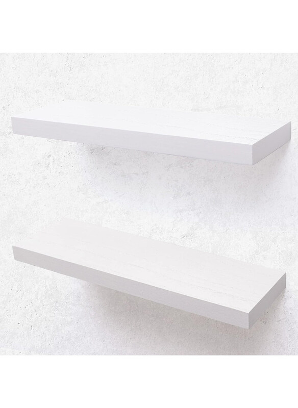 

DubaiGallery Wall Mounted Floating Shelves, White