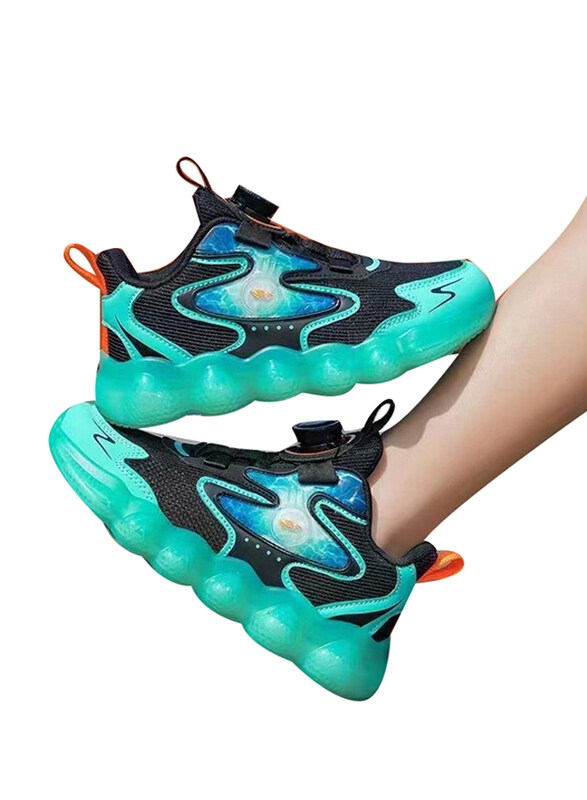 

DubaiGallery Children Colourful LED Light Luminous Running Shoes