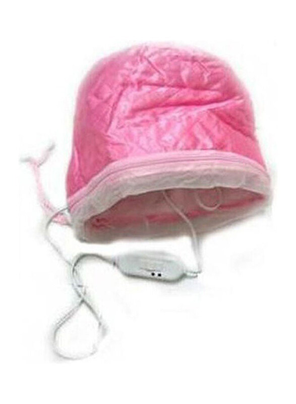 

Generic Thermal Treatment Beauty Steamer Spa Cap Hair Care Nourishing, Pink