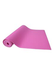 Yoga Mat With Carry Strap, 24-Inch, Pink