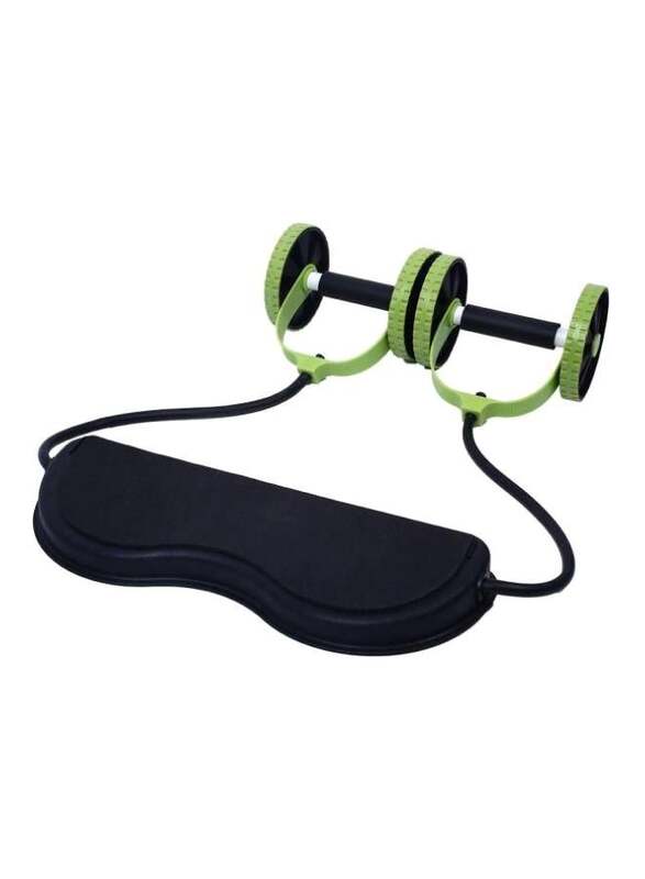 Abdominal Exercise Machine, 1KG, Black/Green