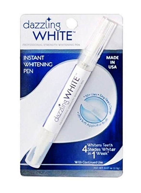 

Dazzling White Dental Teeth Whitening Pen Tooth Cleaning Rotary Peroxide Bleaching Kit, 2g