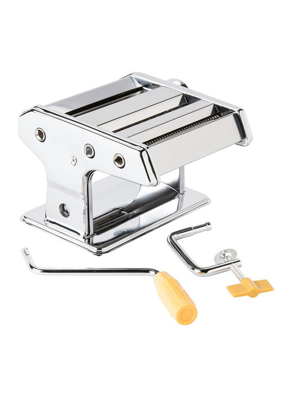

Generic Manual Stainless Steel Noodles Roller Pasta Maker Machine, 35cm, 1DQWE, Silver