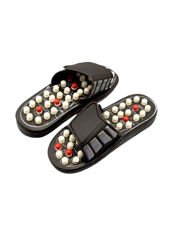 

Generic Acupressure Massage Slipper, Black, One Size