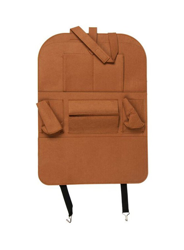 

Generic Car Back Seat Organizer, 1561873937-1673, Brown